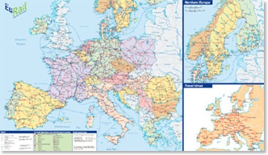 Eurail Map